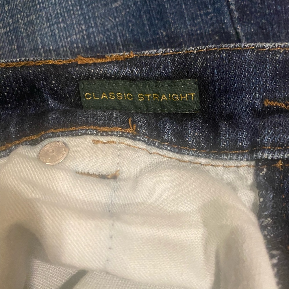RALPH LAUREN VINTAGE STRAIGHT LEG DENIMS - Picture 9 of 12